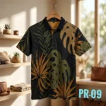 Printed Polo Combo Offer - PR-09 - Tropical Monstera