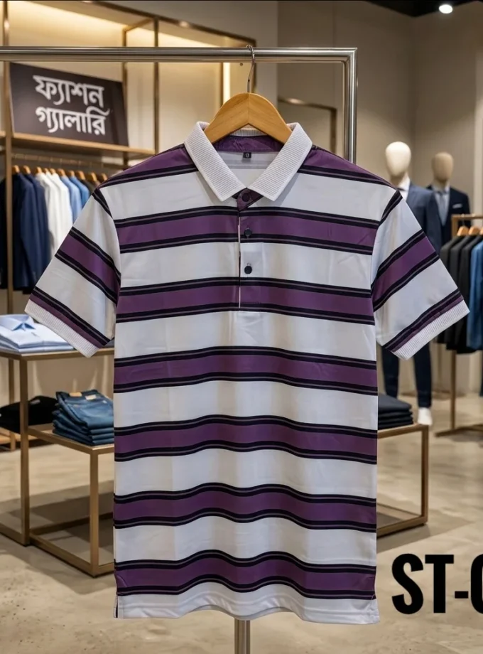 Stripe Polo