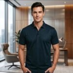 AJIIM China Polo 2 Pieces - Blue
