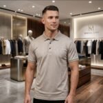AJIIM China Polo 2 Pieces - Khaki